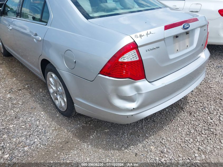 2011 Ford Fusion Se VIN: 3FAHP0HA2BR241899 Lot: 39838230