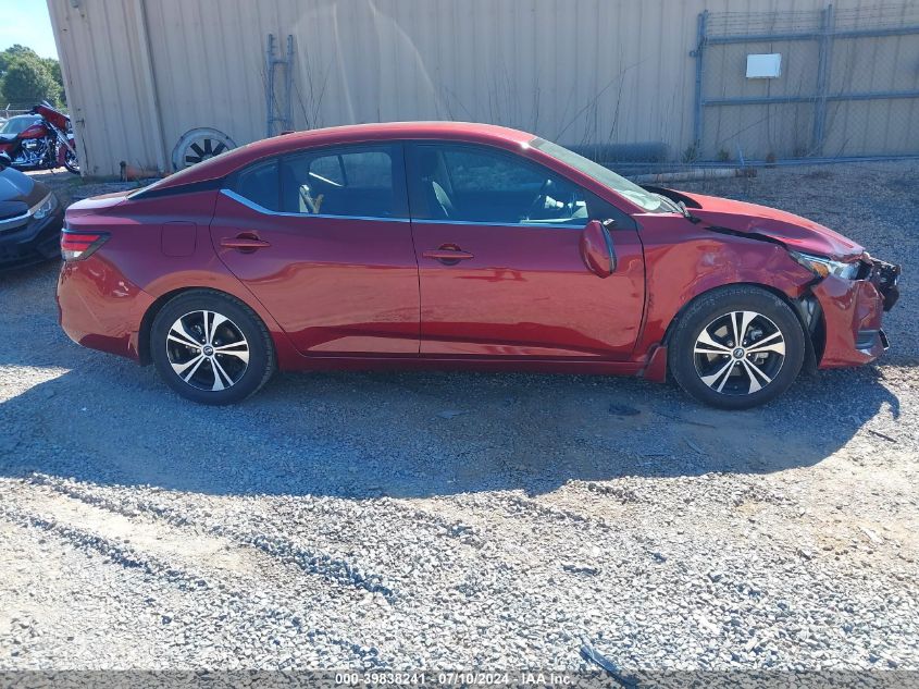 2020 Nissan Sentra Sv VIN: 3N1AB8CV4LY276067 Lot: 39838241