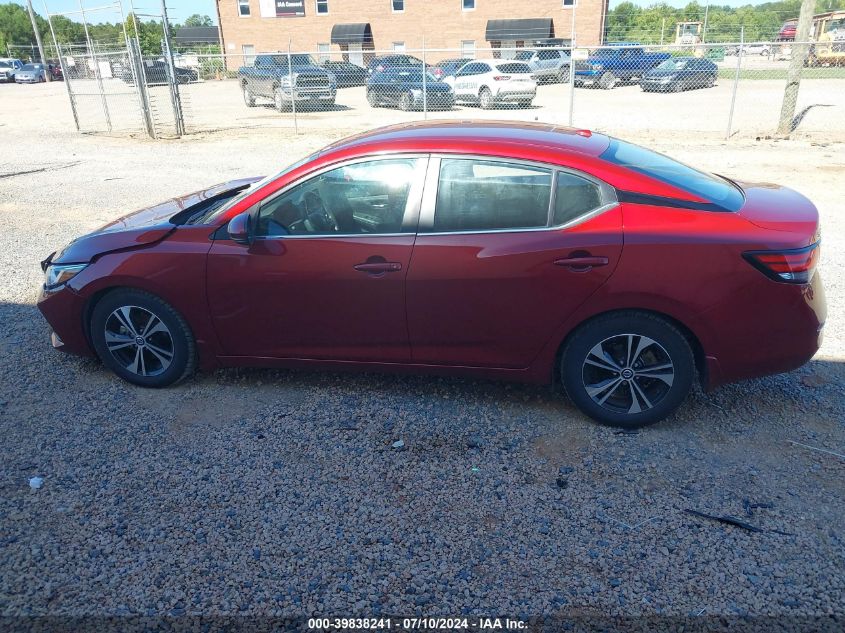 2020 Nissan Sentra Sv VIN: 3N1AB8CV4LY276067 Lot: 39838241
