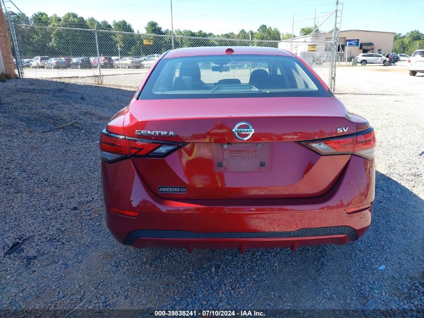 2020 Nissan Sentra Sv VIN: 3N1AB8CV4LY276067 Lot: 39838241