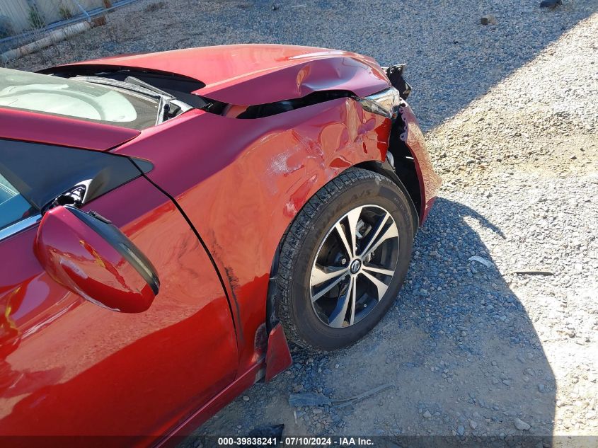 2020 Nissan Sentra Sv VIN: 3N1AB8CV4LY276067 Lot: 39838241