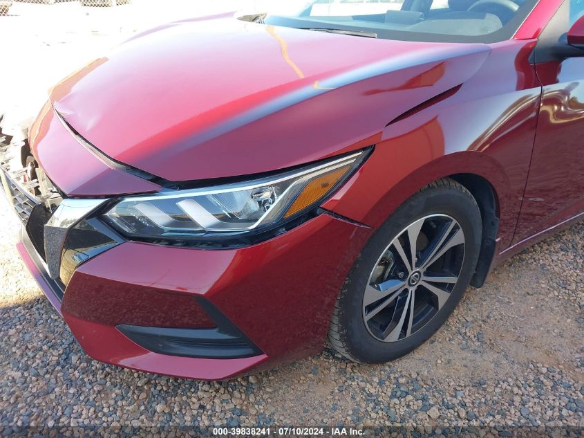 2020 Nissan Sentra Sv VIN: 3N1AB8CV4LY276067 Lot: 39838241