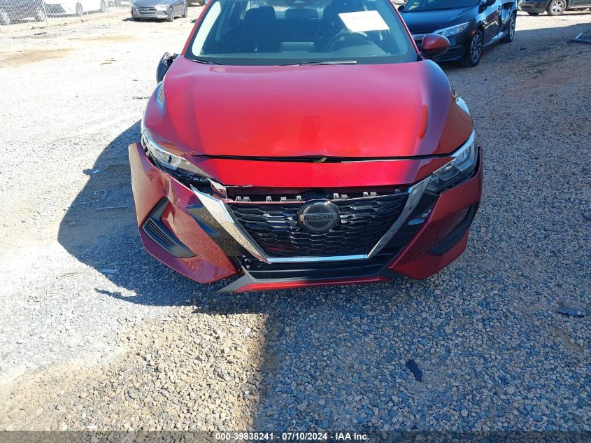 2020 Nissan Sentra Sv VIN: 3N1AB8CV4LY276067 Lot: 39838241