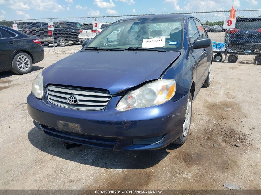 2004 Toyota Corolla Ce VIN: 1NXBR32E54Z251728 Lot: 39838281