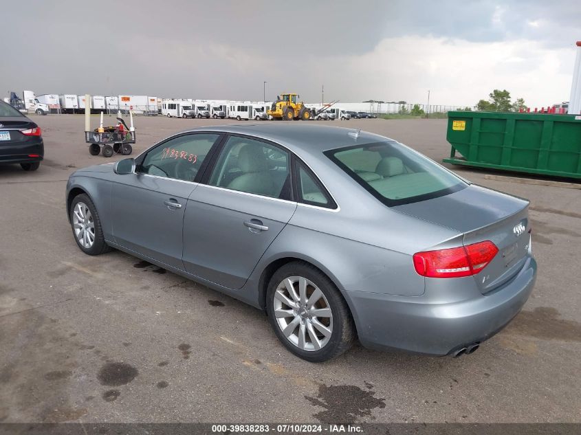 WAUFFAFL3BN050247 2011 Audi A4 2.0T Premium