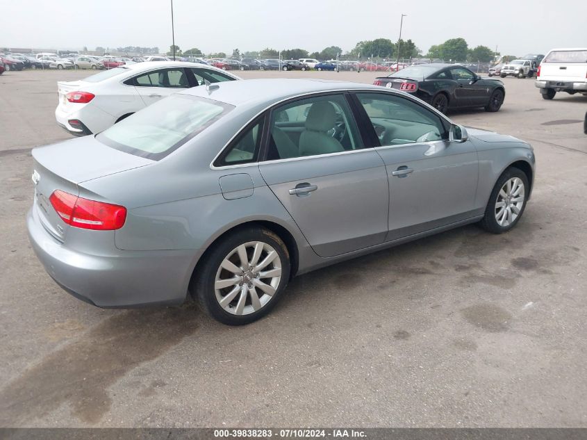 WAUFFAFL3BN050247 2011 Audi A4 2.0T Premium