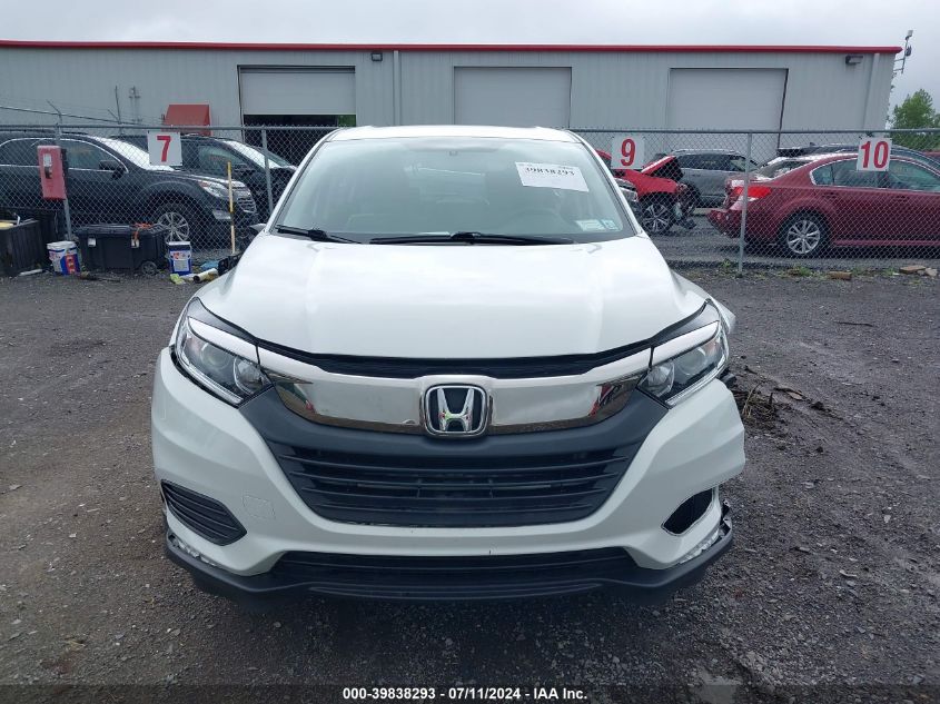 2021 Honda Hr-V Awd Lx VIN: 3CZRU6H33MM707426 Lot: 39838293