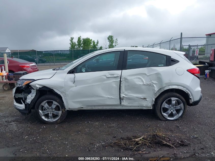 2021 Honda Hr-V Awd Lx VIN: 3CZRU6H33MM707426 Lot: 39838293