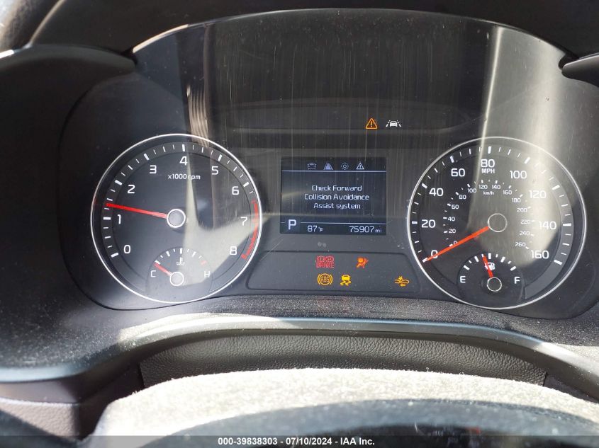 2021 Kia Forte Lxs VIN: 3KPF24AD2ME271295 Lot: 39838303