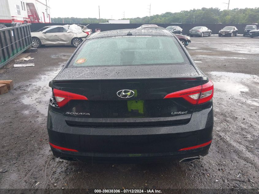 2015 HYUNDAI SONATA LIMITED - 5NPE34AF2FH050336