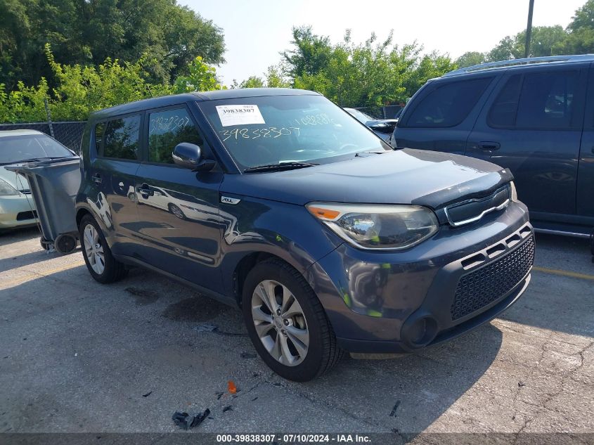 2014 Kia Soul + VIN: KNDJP3A51E7061691 Lot: 39838307