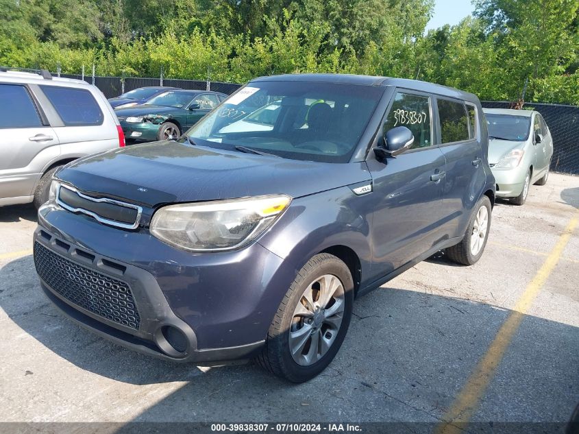 2014 Kia Soul + VIN: KNDJP3A51E7061691 Lot: 39838307