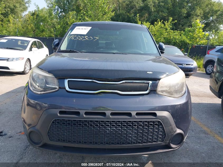 2014 Kia Soul + VIN: KNDJP3A51E7061691 Lot: 39838307