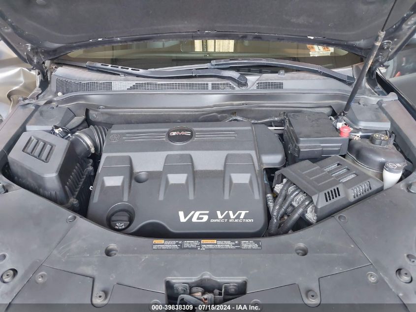 2011 GMC Terrain Slt-2 VIN: 2CTFLXE51B6376932 Lot: 39838309