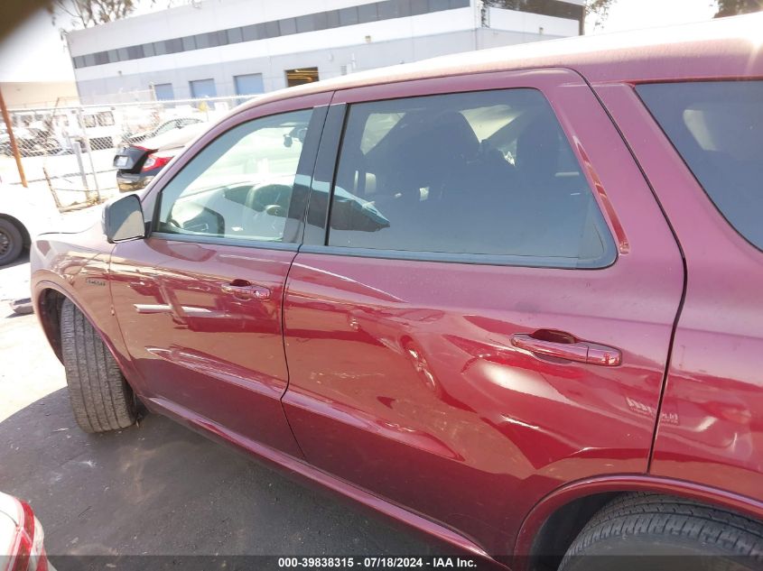 2021 Dodge Durango R/T Awd VIN: 1C4SDJCT5MC837307 Lot: 39838315