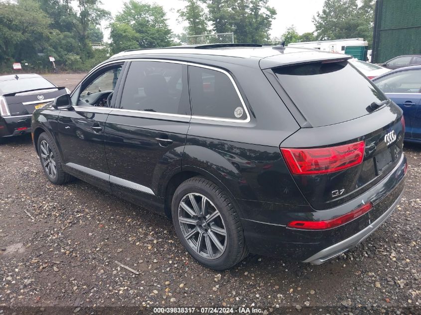 2017 Audi Q7 Premium Plus VIN: WA1LAAF77HD017218 Lot: 39838317