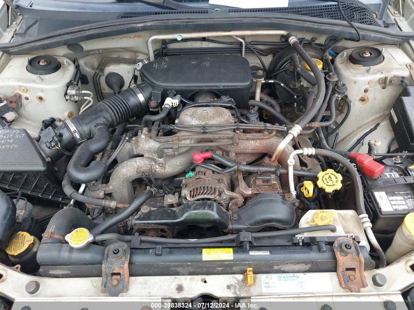 2007 Subaru Forester 2.5X/Sports 2.5X VIN: JF1SG63677H704883 Lot: 39838324