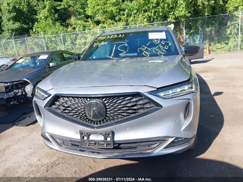 2022 Acura Mdx A-Spec Package VIN: 5J8YE1H02NL038755 Lot: 39838331