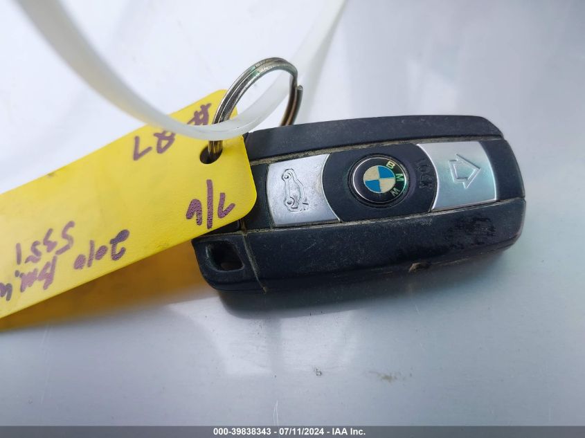 2010 BMW 535I VIN: WBANW1C56AC168823 Lot: 39838343