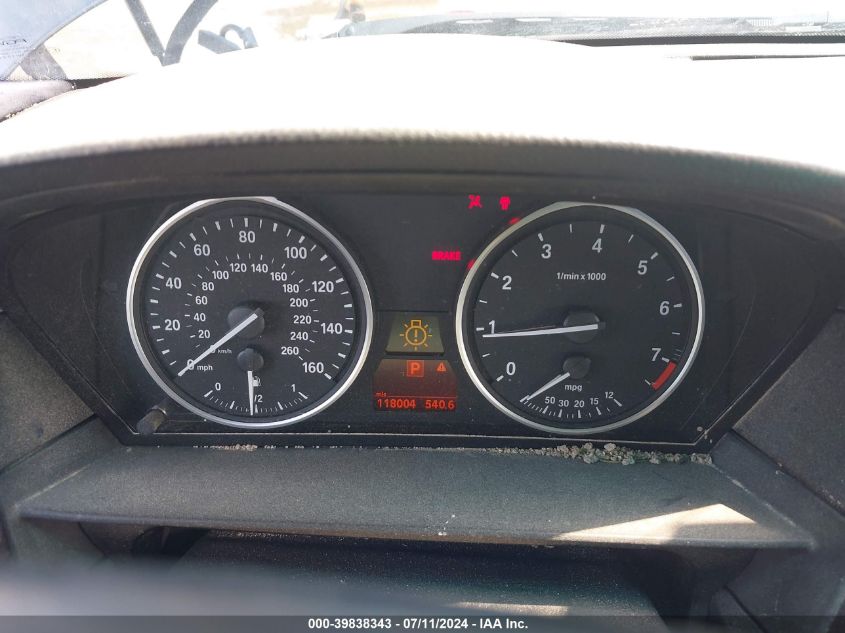 2010 BMW 535I VIN: WBANW1C56AC168823 Lot: 39838343