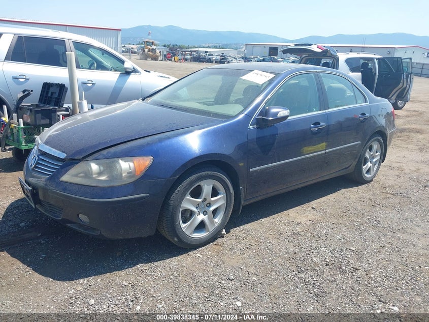 2006 Acura Rl 3.5 VIN: JH4KB16506C006544 Lot: 39838345