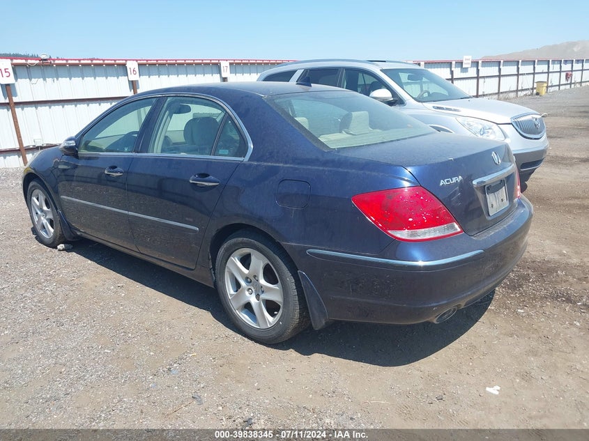 2006 Acura Rl 3.5 VIN: JH4KB16506C006544 Lot: 39838345