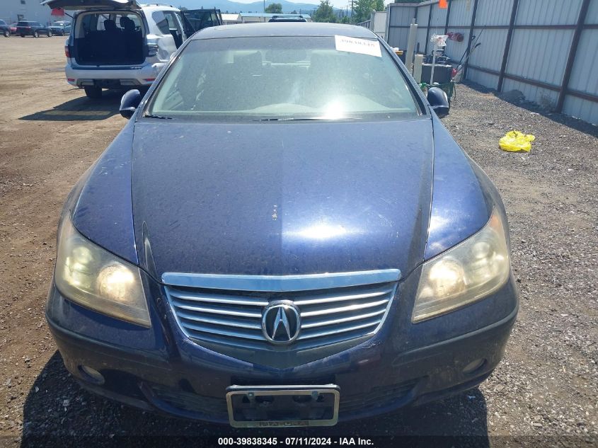 2006 Acura Rl 3.5 VIN: JH4KB16506C006544 Lot: 39838345