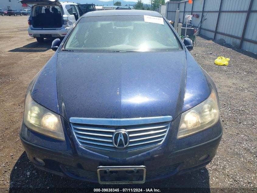 2006 Acura Rl 3.5 VIN: JH4KB16506C006544 Lot: 39838345