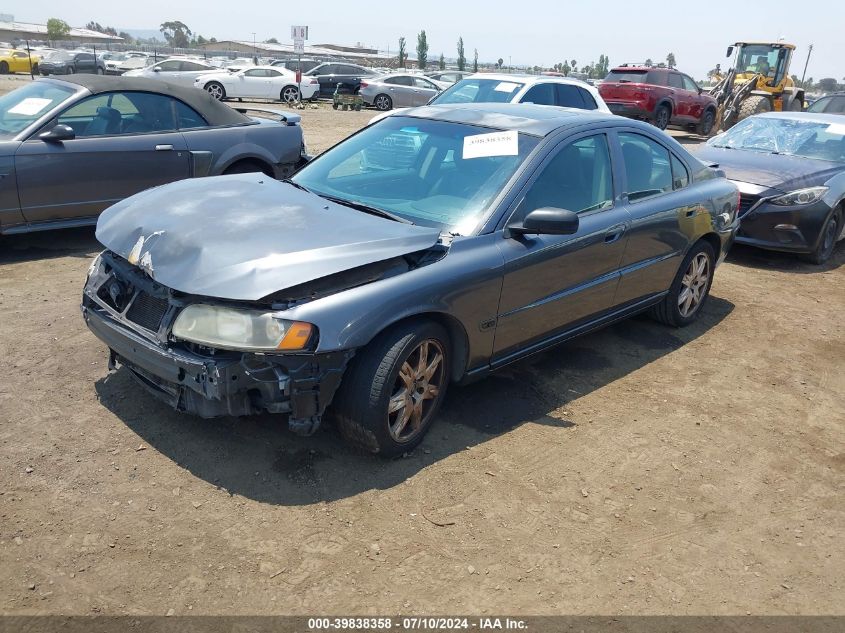 2005 Volvo S60 2.5T VIN: YV1RS592552467584 Lot: 39838358