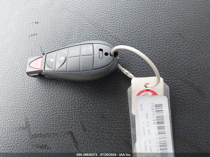 2024 Ram 1500 Classic Slt VIN: 1C6RR6GG0RS123034 Lot: 39838372