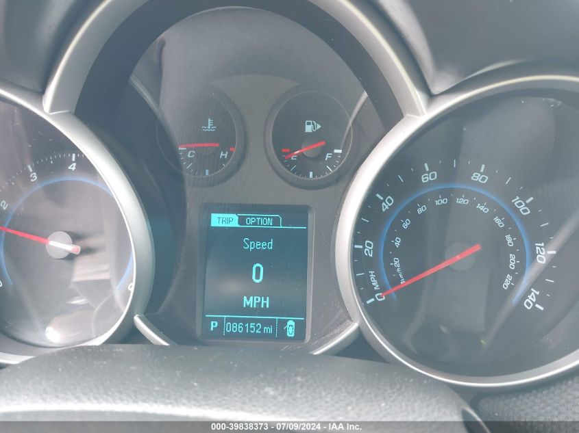 2015 Chevrolet Cruze 1Lt Auto VIN: 1G1PC5SB1F7160205 Lot: 39838373