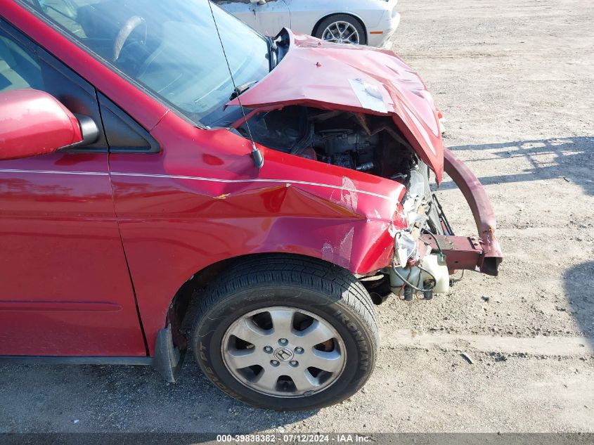 2002 Honda Odyssey Ex-L VIN: 2HKRL18082H565918 Lot: 39838382