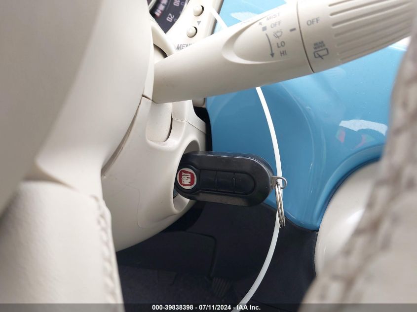 2017 Fiat 500 Pop VIN: 3C3CFFKR0HT594201 Lot: 39838398