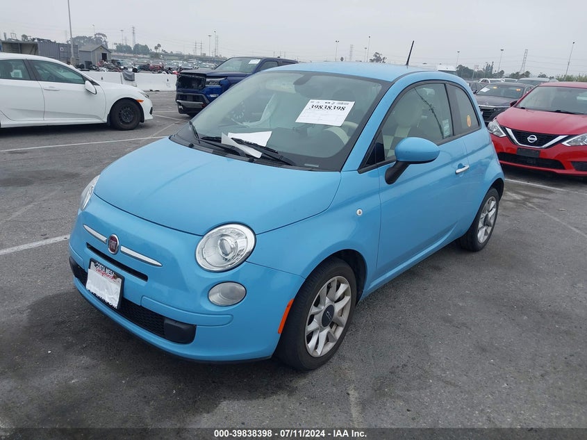 2017 Fiat 500 Pop VIN: 3C3CFFKR0HT594201 Lot: 39838398