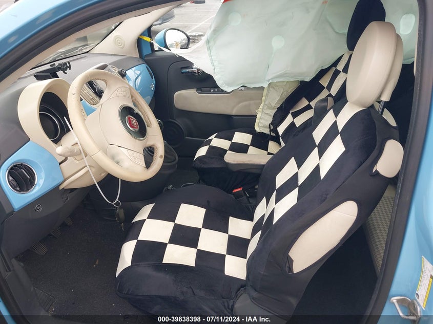 2017 Fiat 500 Pop VIN: 3C3CFFKR0HT594201 Lot: 39838398