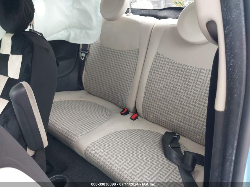 2017 Fiat 500 Pop VIN: 3C3CFFKR0HT594201 Lot: 39838398