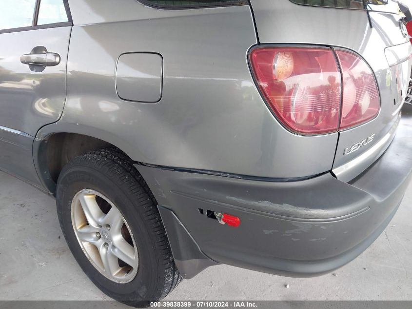 2000 Lexus Rx 300 300 VIN: JT6HF10U1Y0157291 Lot: 39838399