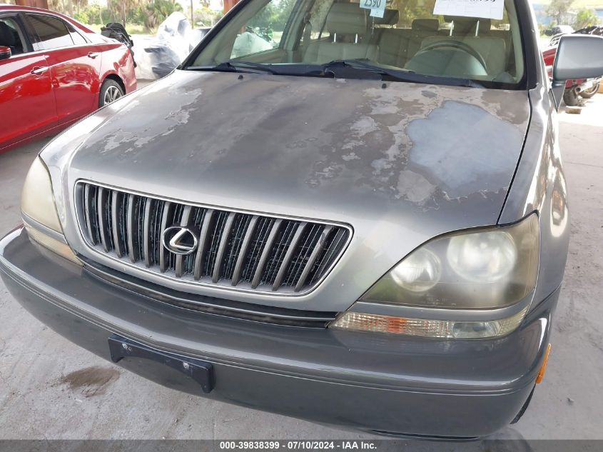 2000 Lexus Rx 300 300 VIN: JT6HF10U1Y0157291 Lot: 39838399
