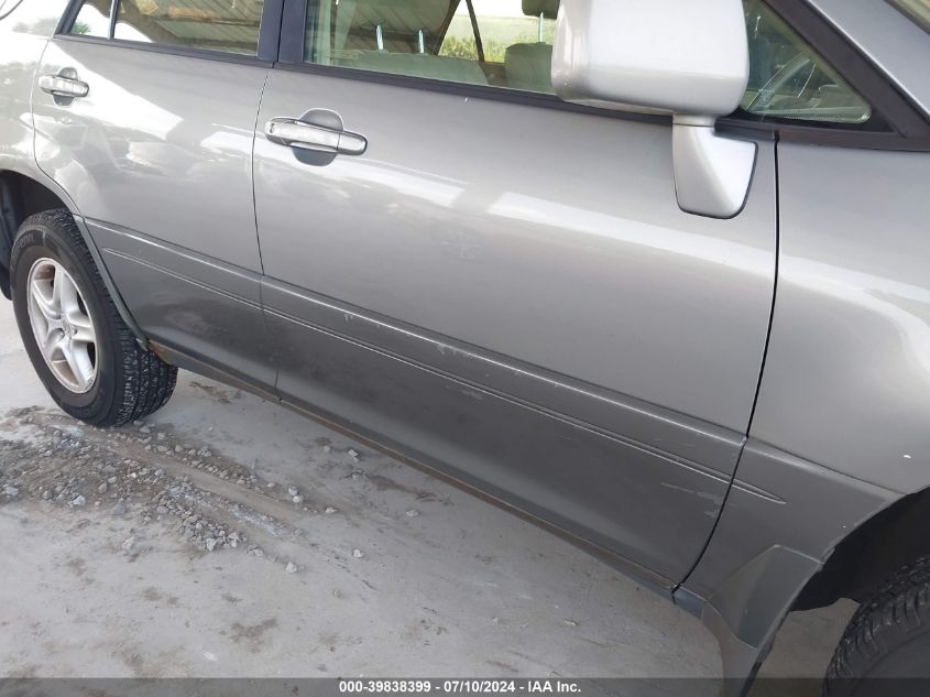 2000 Lexus Rx 300 300 VIN: JT6HF10U1Y0157291 Lot: 39838399