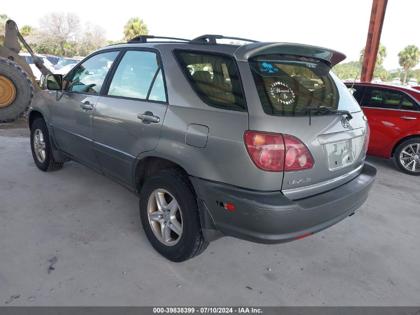 JT6HF10U1Y0157291 | 2000 LEXUS RX 300