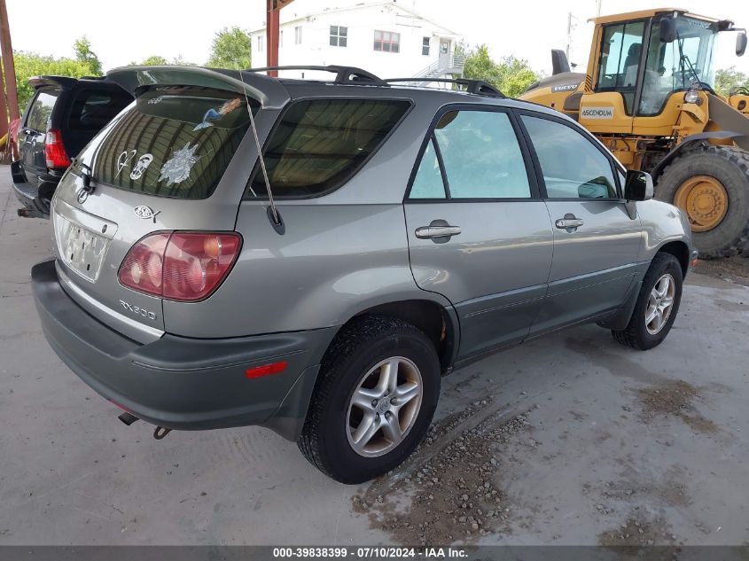 JT6HF10U1Y0157291 | 2000 LEXUS RX 300