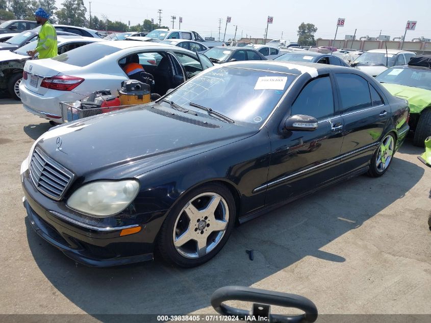 2003 Mercedes-Benz S 430 VIN: WDBNG70J33A319568 Lot: 39838405