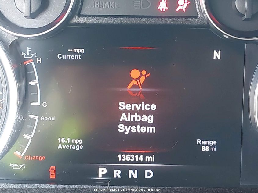 2017 Ram 1500 Big Horn 4X4 5'7 Box VIN: 3C6RR7LT7HG746908 Lot: 39838421