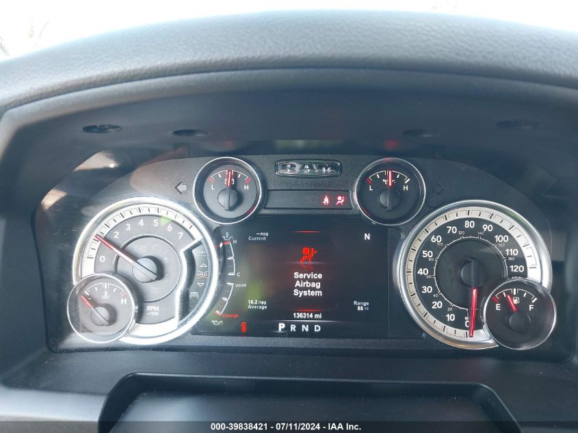 2017 Ram 1500 Big Horn 4X4 5'7 Box VIN: 3C6RR7LT7HG746908 Lot: 39838421