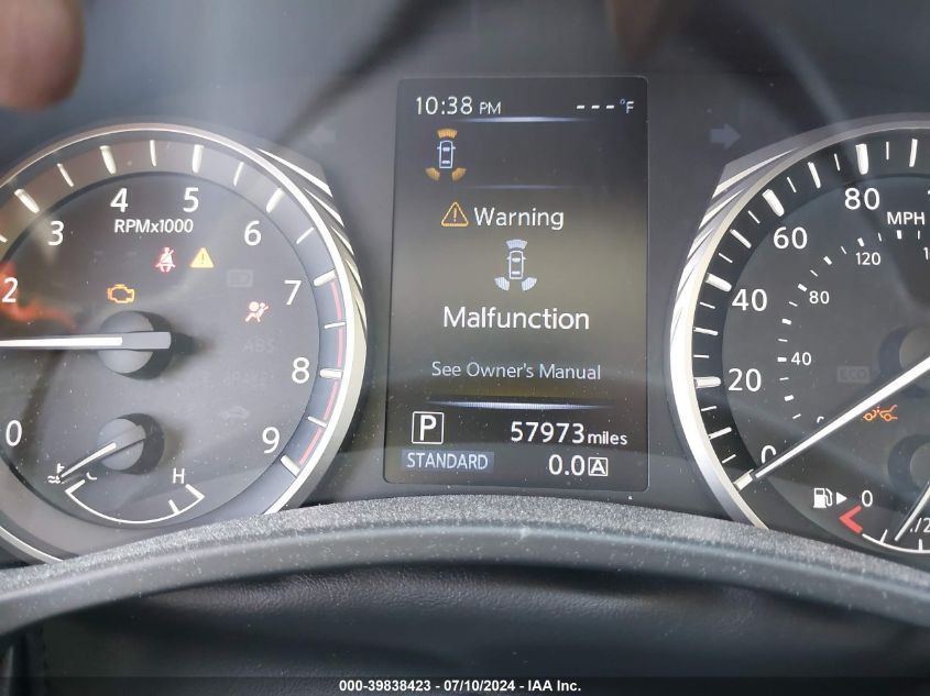 2021 Infiniti Q50 VIN: JN1EV7BP4MM704049 Lot: 39838423