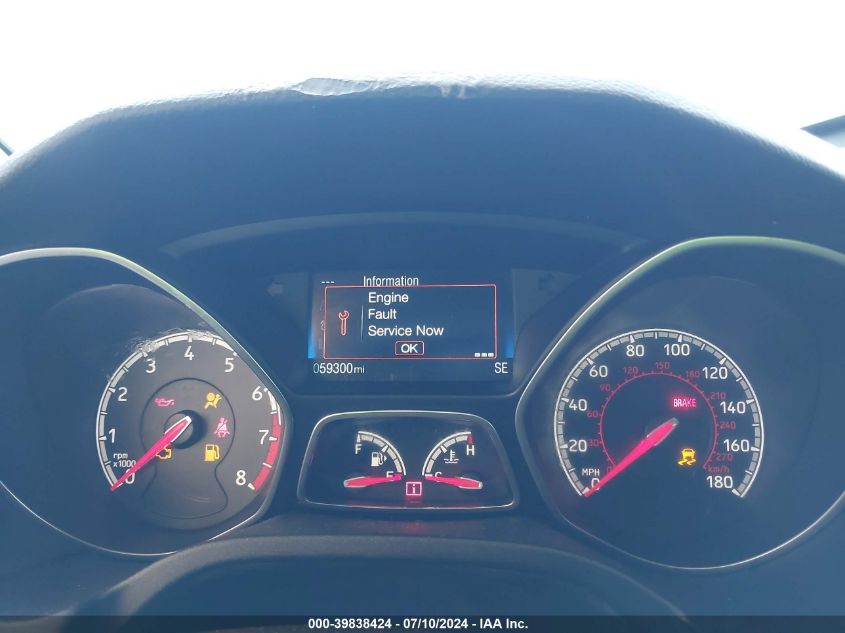 2016 Ford Focus St VIN: 1FADP3L96GL396040 Lot: 39838424