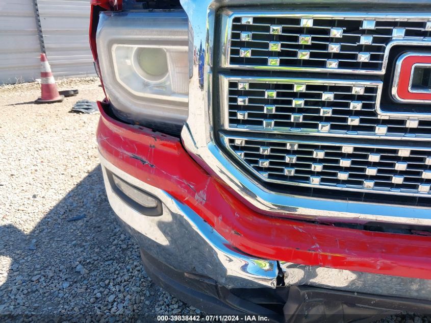 2016 GMC Sierra 1500 Slt VIN: 3GTP1NEC1GG346429 Lot: 39838442