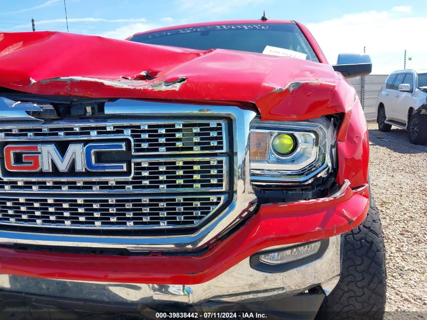 2016 GMC Sierra 1500 Slt VIN: 3GTP1NEC1GG346429 Lot: 39838442