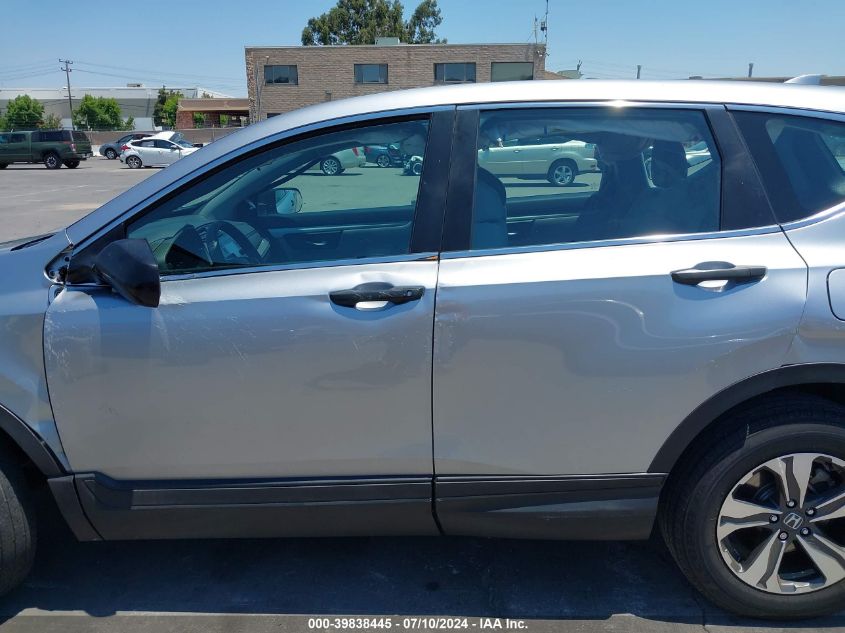 2018 Honda Cr-V Lx VIN: 2HKRW5H38JH414147 Lot: 39838445