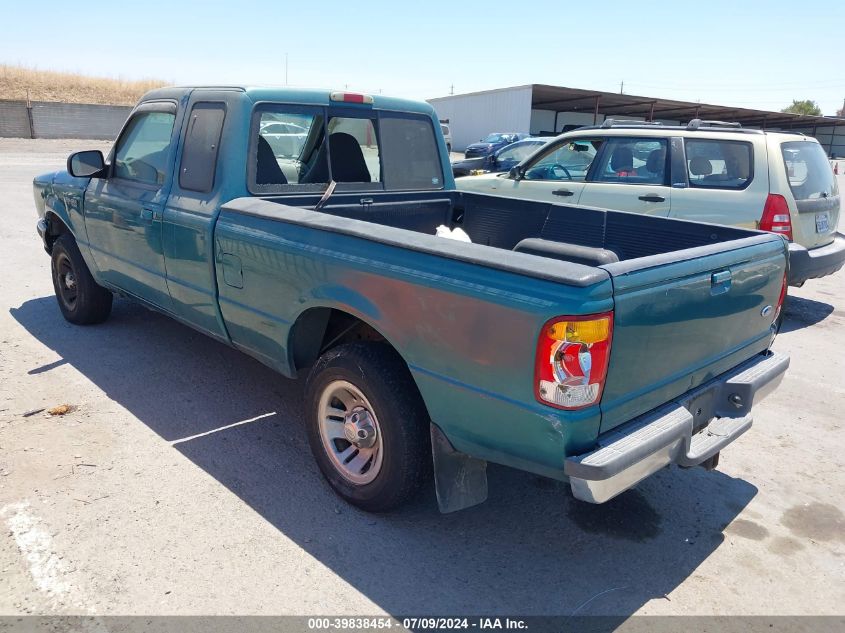 1998 Ford Ranger Splash/Xl/Xlt VIN: 1FTYR14X7WPA68043 Lot: 39838454